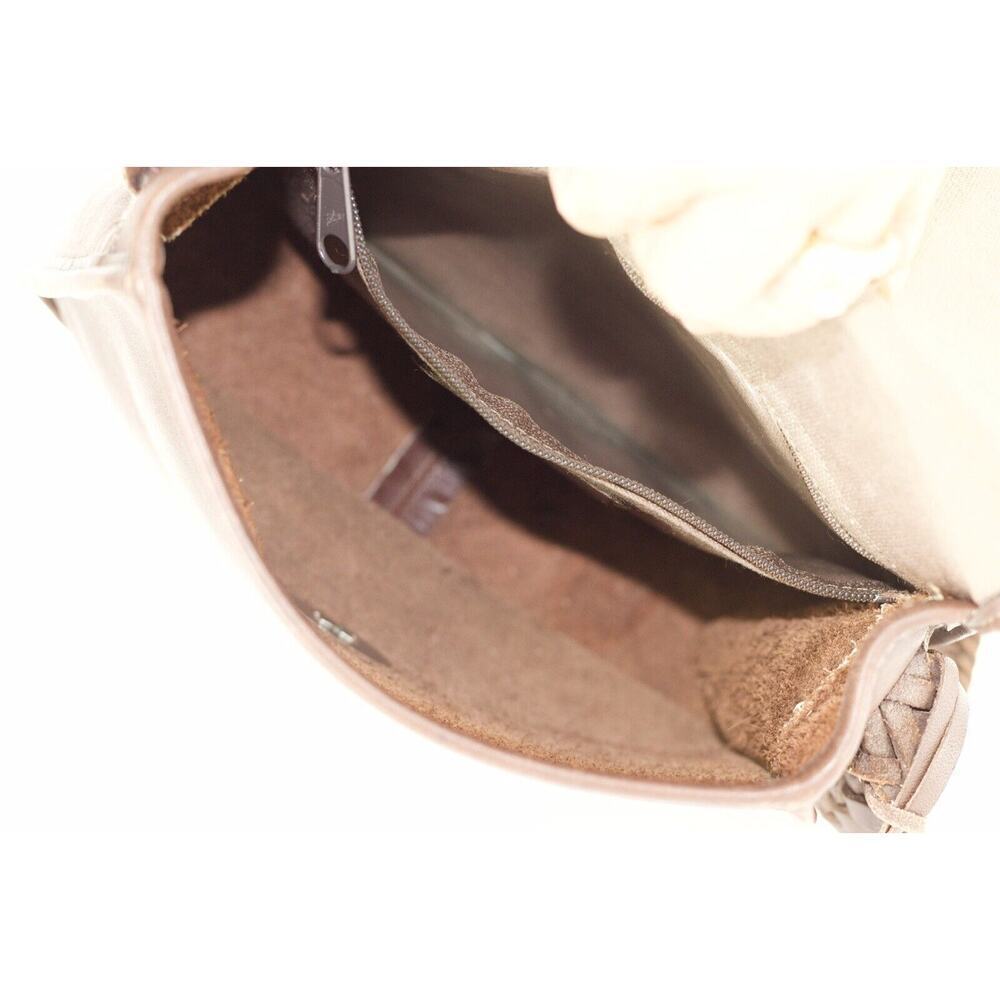 Brighton small leather crossbody animal print - Picture 7 of 14